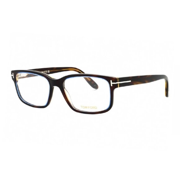 NEW TOM FORD EYEGLASSES COLOURED HAVANA MEN SQUARE EYEWEAR - Picture 1 of 3